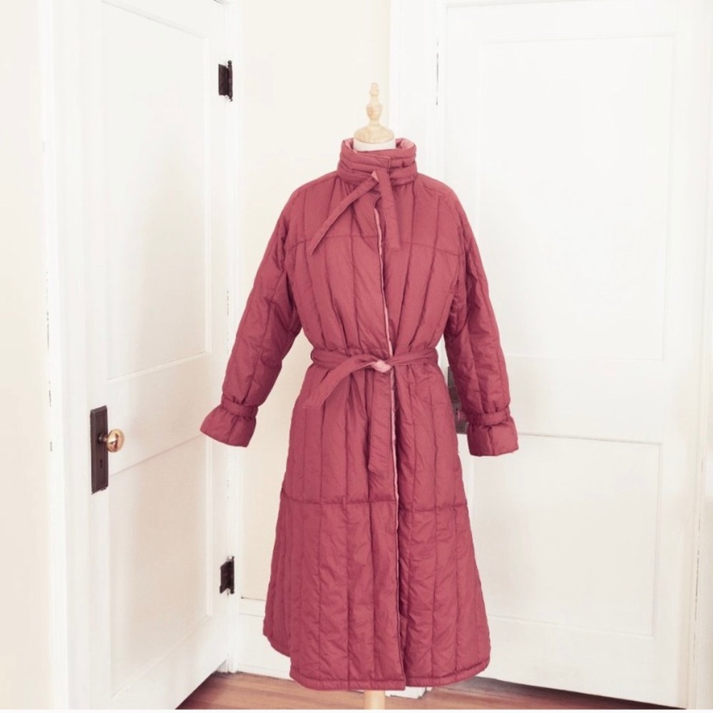 Vintage Count Romi Reversible Down Puffer Coat